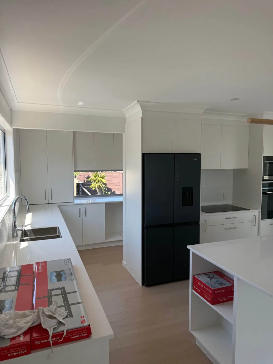Kitchen and butler&rsquo;s pantry cabinetry in a Brisbane home renovation